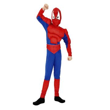 Fato Homem Aranha Musculado 10-12 Anos