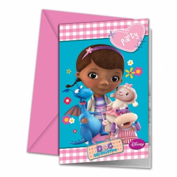 Convites Doutora Brinquedos