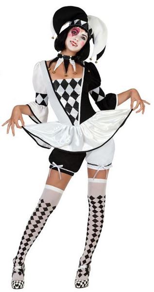 Fato Mulher Joker Sexy