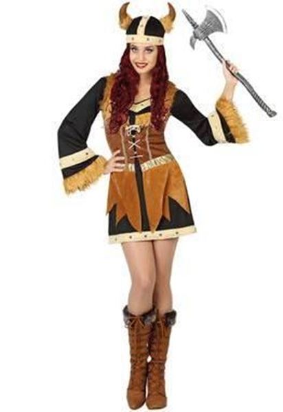 Fato Mulher Viking Sexy M-l