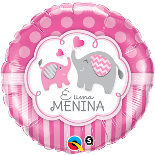 Balão Foil "é Uma Menina"