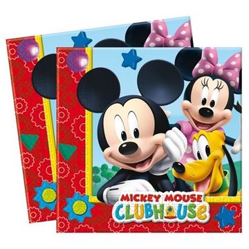 20 Guardanapos Mickey