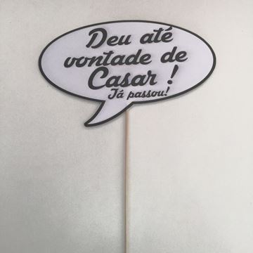 Placa "já Passou"