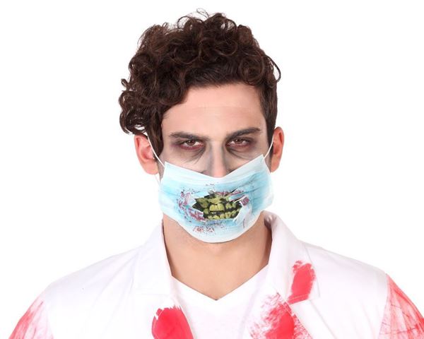 Máscara Médico Zombie