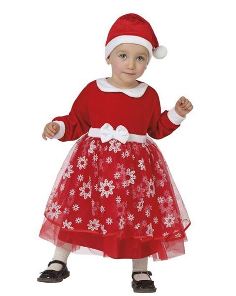 Fato Mãe Natal Bebé Menina