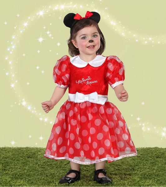 Fato Minnie Bebé 6-12 Meses