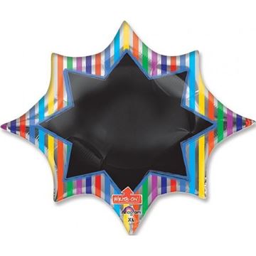 Balão Supershape Burst Board