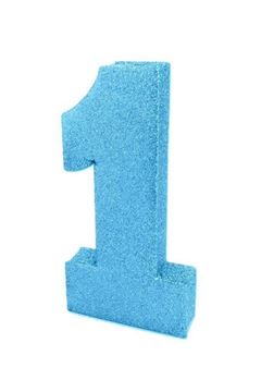 Centro De Mesa Glitter N1 Azul