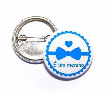 Crachá Alfinete "é Um Menino"