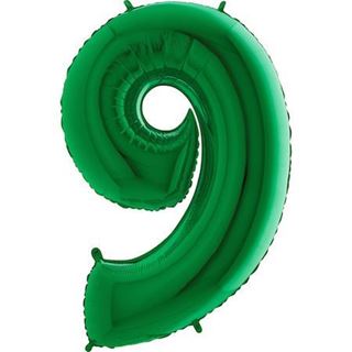Balão Foil Número 9 Verde