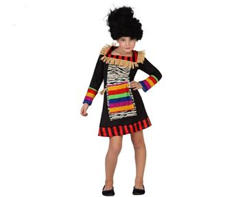 Fato Zulu Menina 7-9 Anos