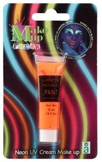 Tubo Maquilhagem Neon Laranja