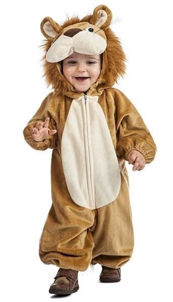 Fato Leão Peluche 1-2 Anos