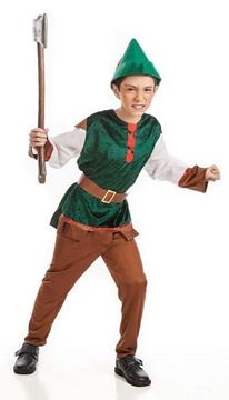 Fato Robin Dos Bosques 8-10 Anos