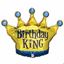 Balão Supershape Birthday King 36"