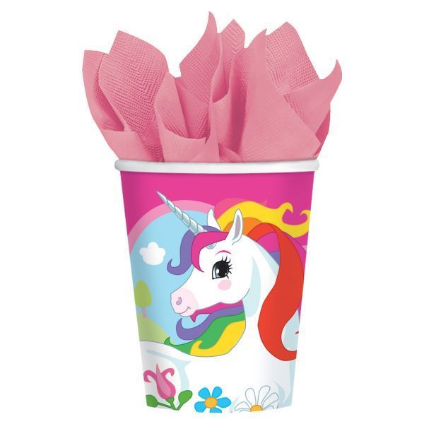 Copos Unicórnio Rainbow
