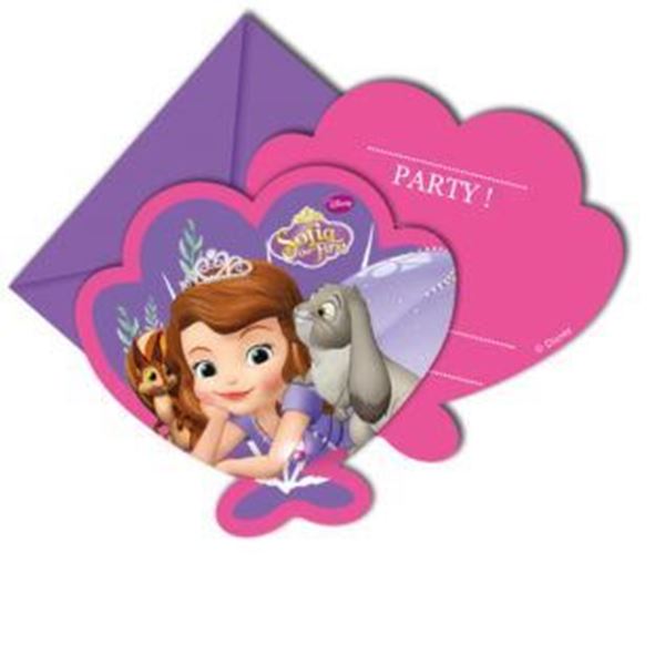 Convites Princesa Sofia