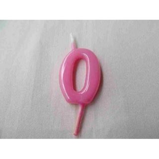 Vela Artesanal Rosa Bebé Nº0
