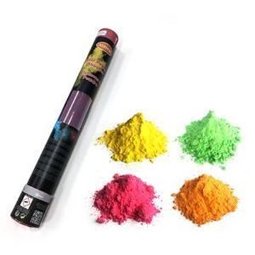 Lançador Pó Holi 40cm Amarelo