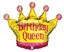 Balão Foil Supershape Birthday Queen