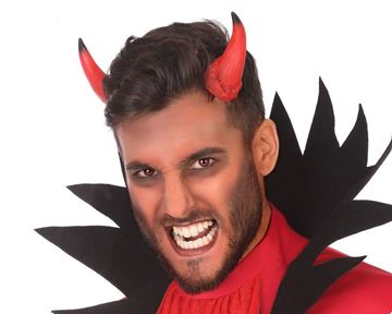 Cornos Diabo Com Elástico