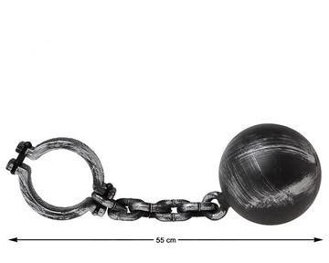 Bola Com Corrente Prisioneiro 55cm