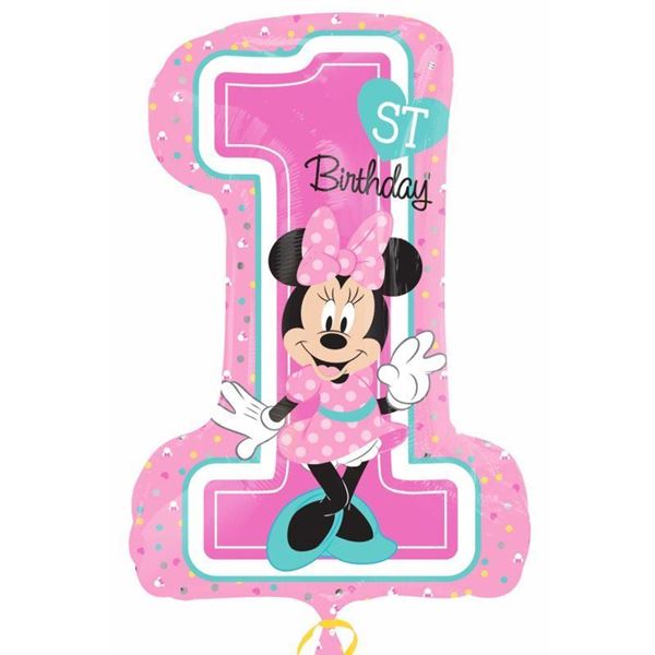 Balão Foil Nº1 Minnie