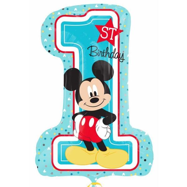 Balão Foil 1º Aniversário Mickey