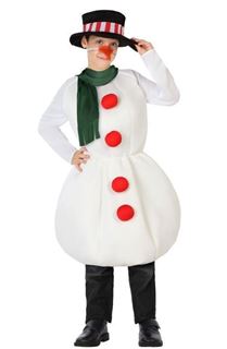 Fato Boneco De Neve  5-6a