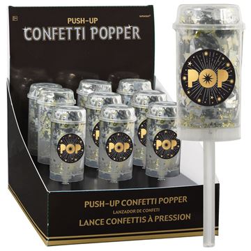 CONFETTI POPPER PUSH POP