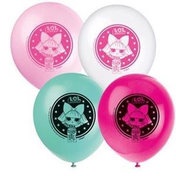 Saco 8 Balões 12" Lol Surprise