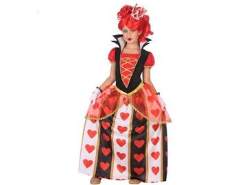 Fato Rainha De Copas Glamour 10-12 Anos