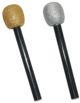 Microfone Prateado