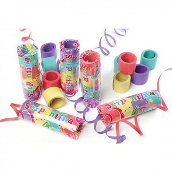 Serpentinas 25 Rolos