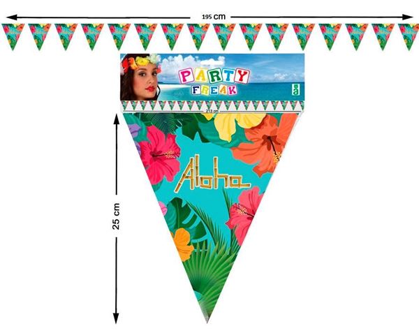 Bandeirolas Aloha 195cm