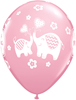 Balão Látex É Uma Menina - Rosa