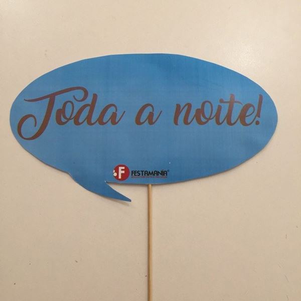 Placa "toda A Noite"