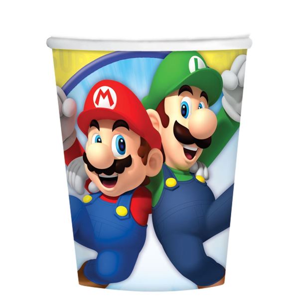 Copos Super Mário