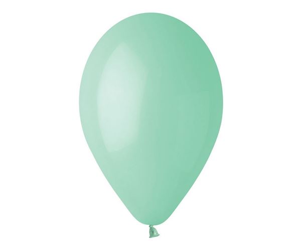 Saco 10 Balões 12" Verde Menta