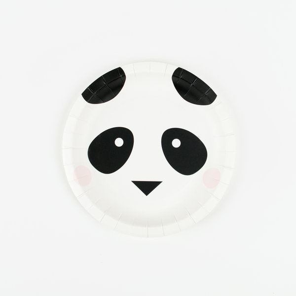 Pratos Mini Panda