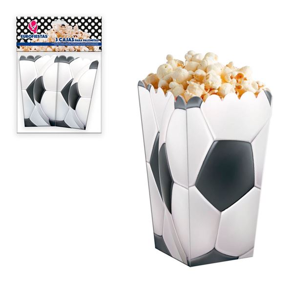 Caixas Para Pipocas Futebol