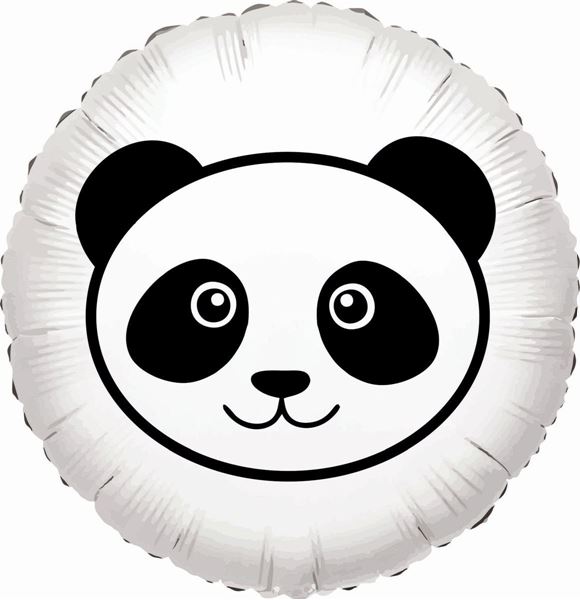 Balão Foil 18" Panda Shape