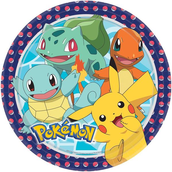 Pratos 23cm Pokemon
