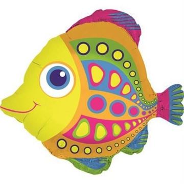 Balão Peixe Amarelo 69cm