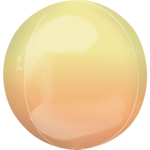 Balão Orbz Amarelo E Laranja