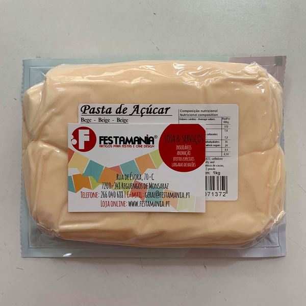 Pasta De Açúcar Beje 250gr