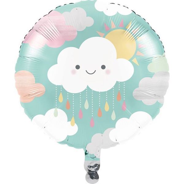 Balão Foil 18" Chuva De Amor Pastel