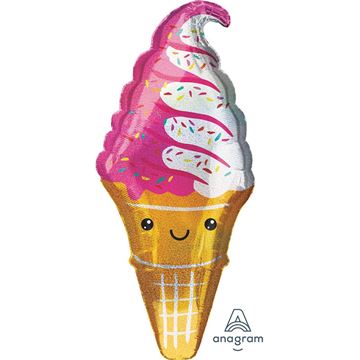 Balão Supershape Ice Cream Party