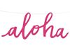Banner Aloha Fucschia