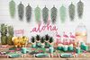 Banner Aloha Fucschia